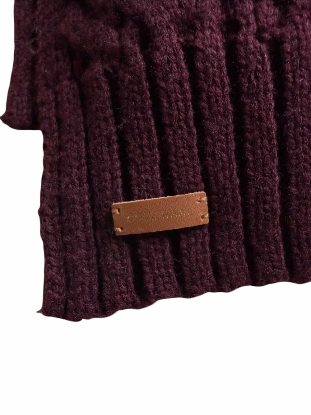 Cole Haan thick cable